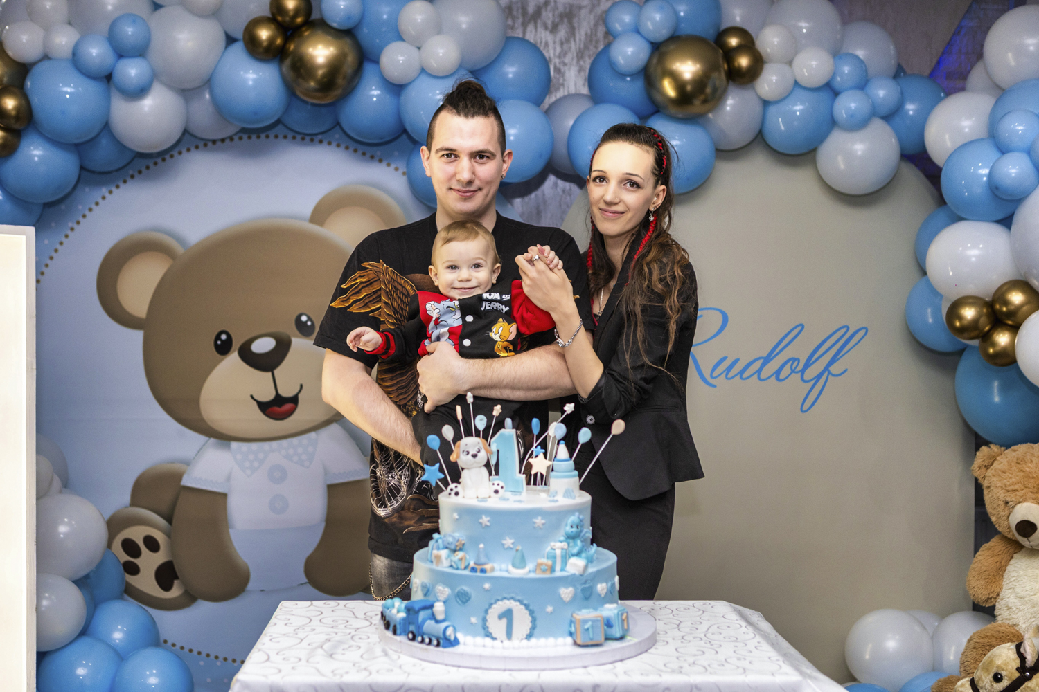 Rudolf's 1st birthday — photograph 24