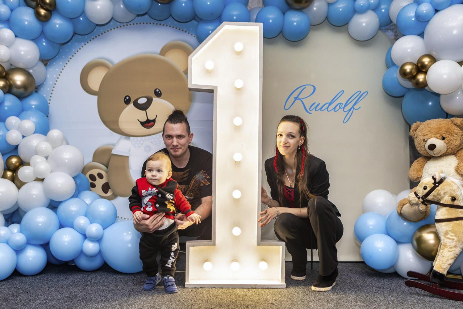 Rudolf's 1st birthday — photograph 26