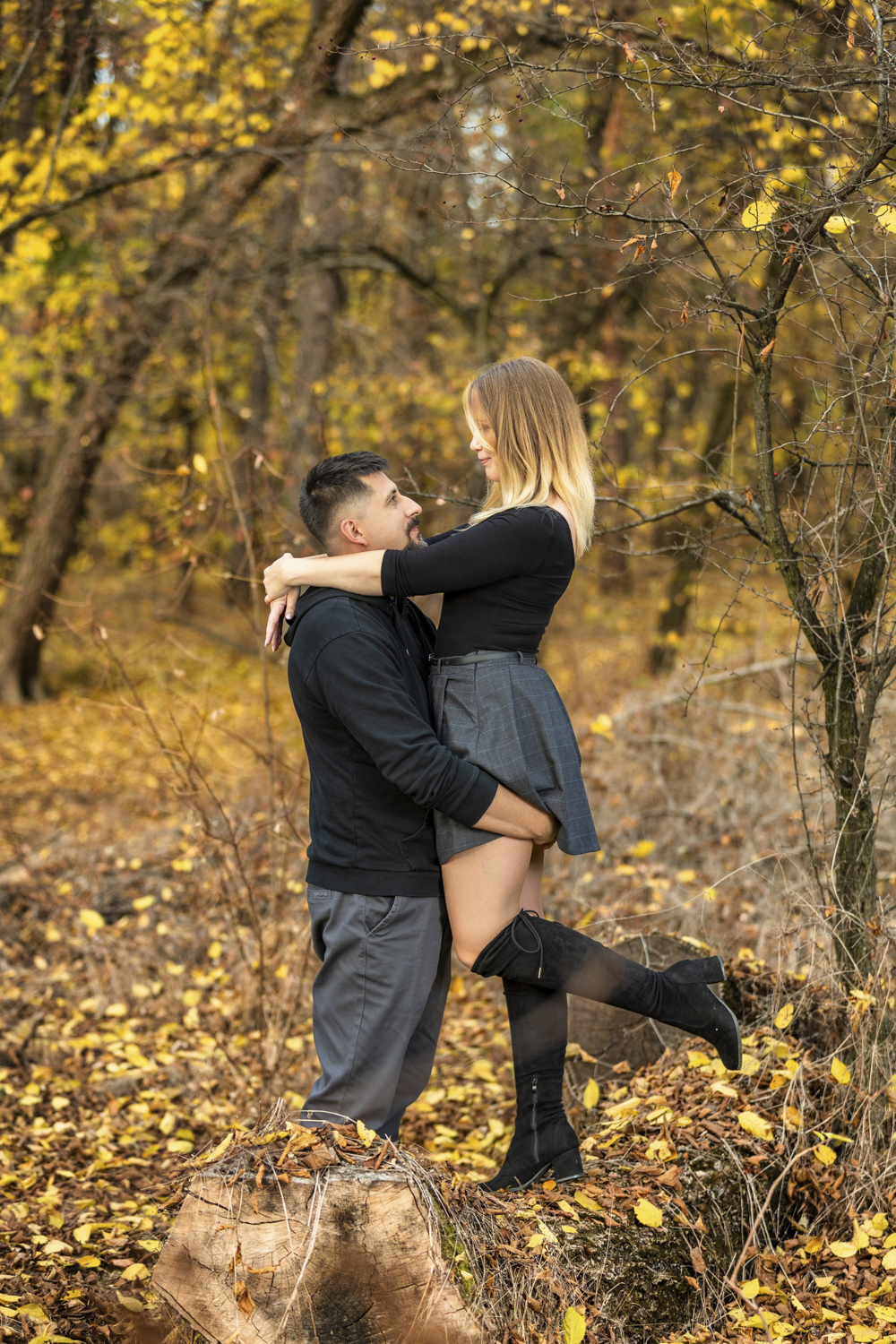 Kristi & Arpi jesenje fotografisanje para — fotografija 4