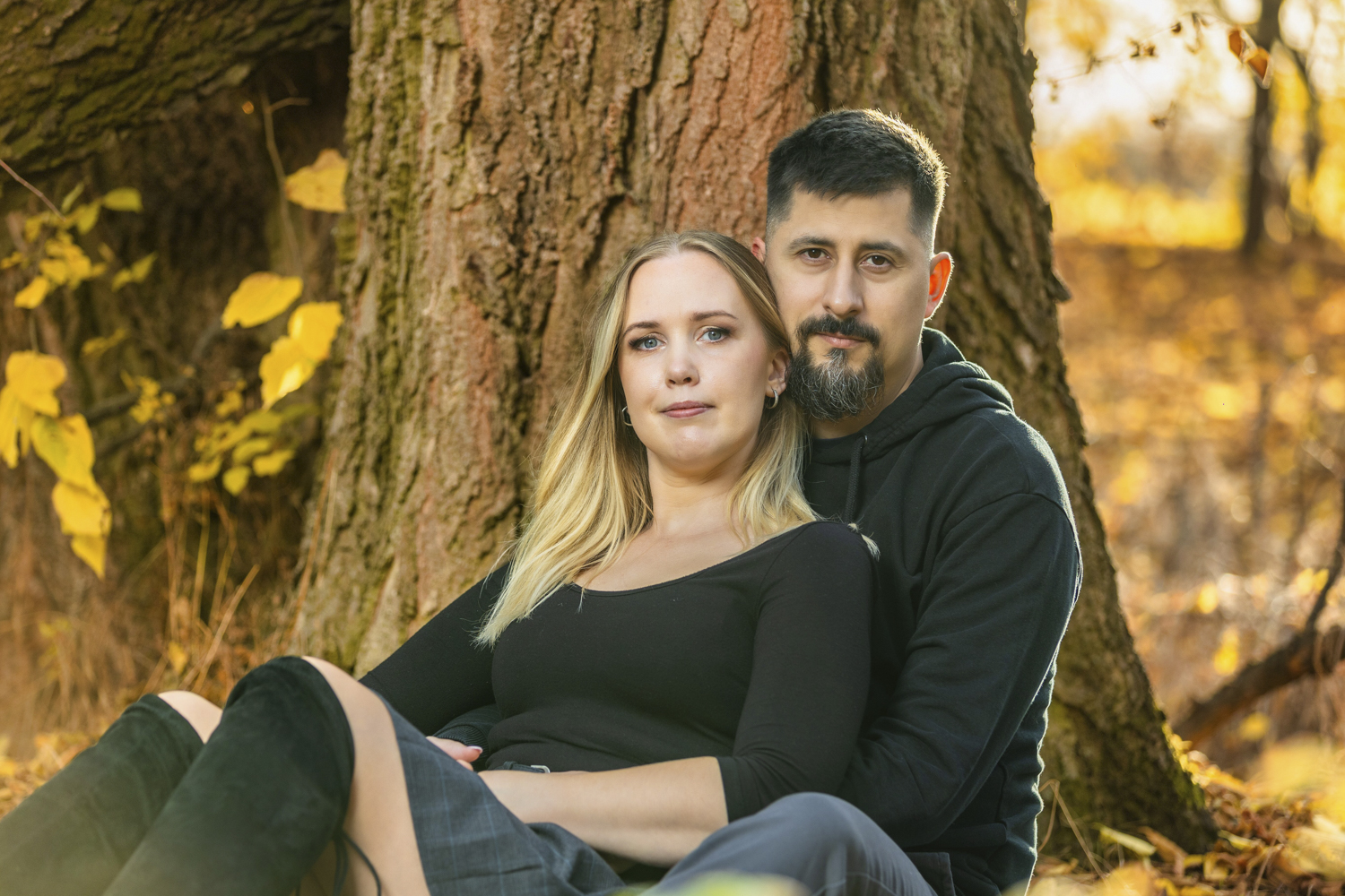 Kristi & Arpi jesenje fotografisanje para — fotografija 8