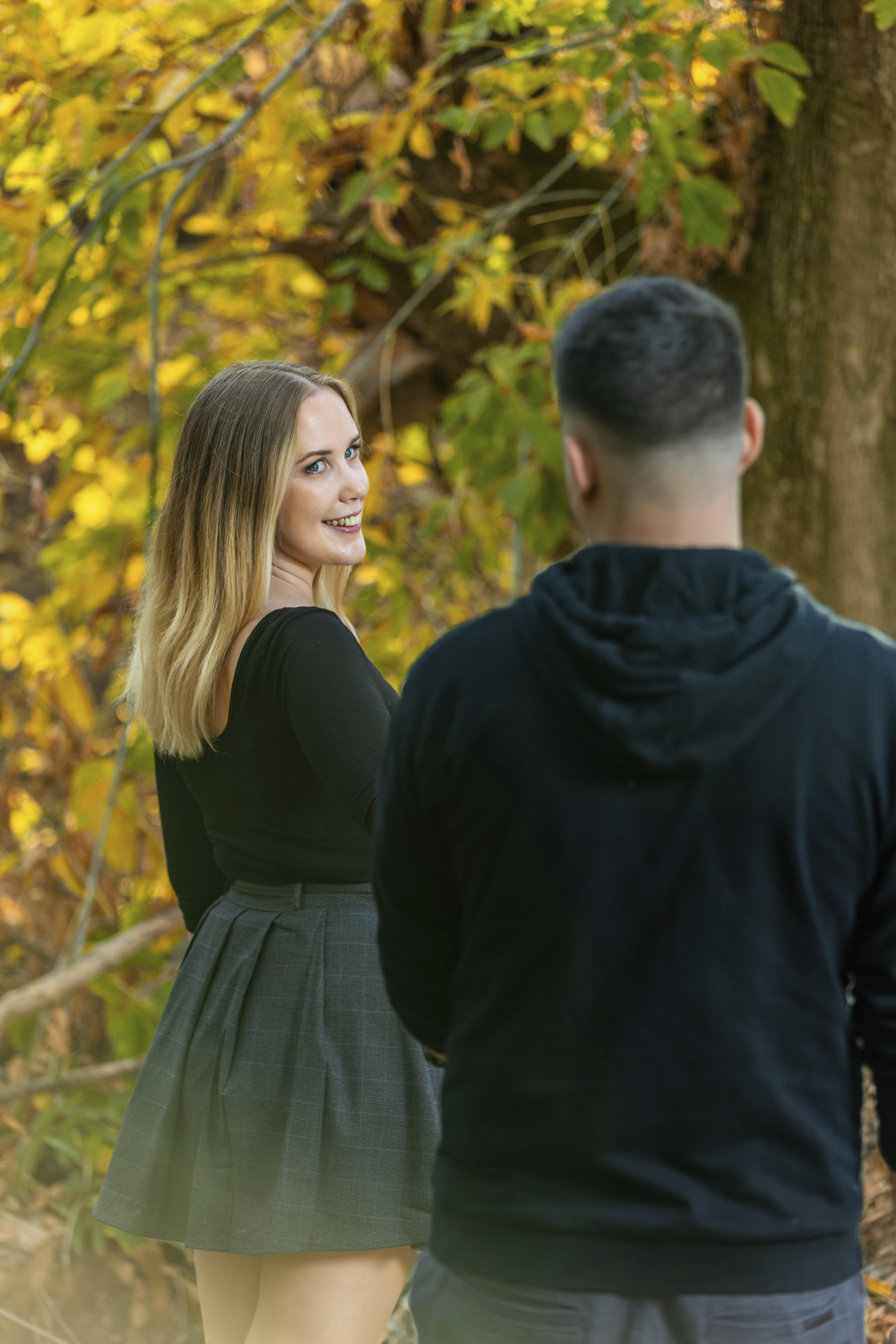 Kristi & Arpi jesenje fotografisanje para — fotografija 13