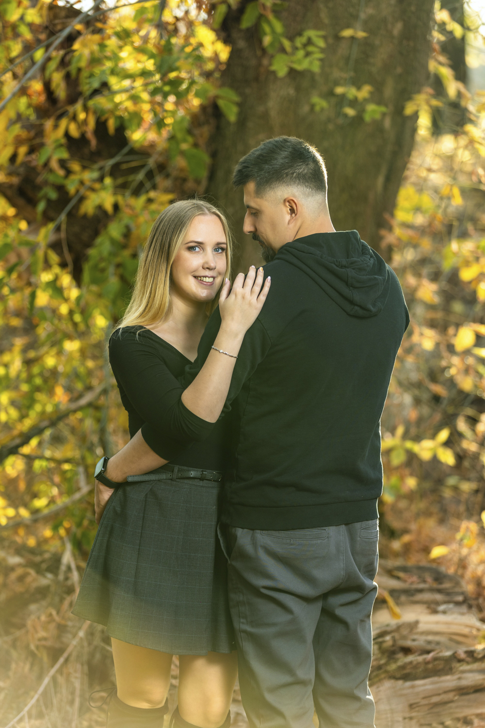 Kristi & Arpi jesenje fotografisanje para — fotografija 15