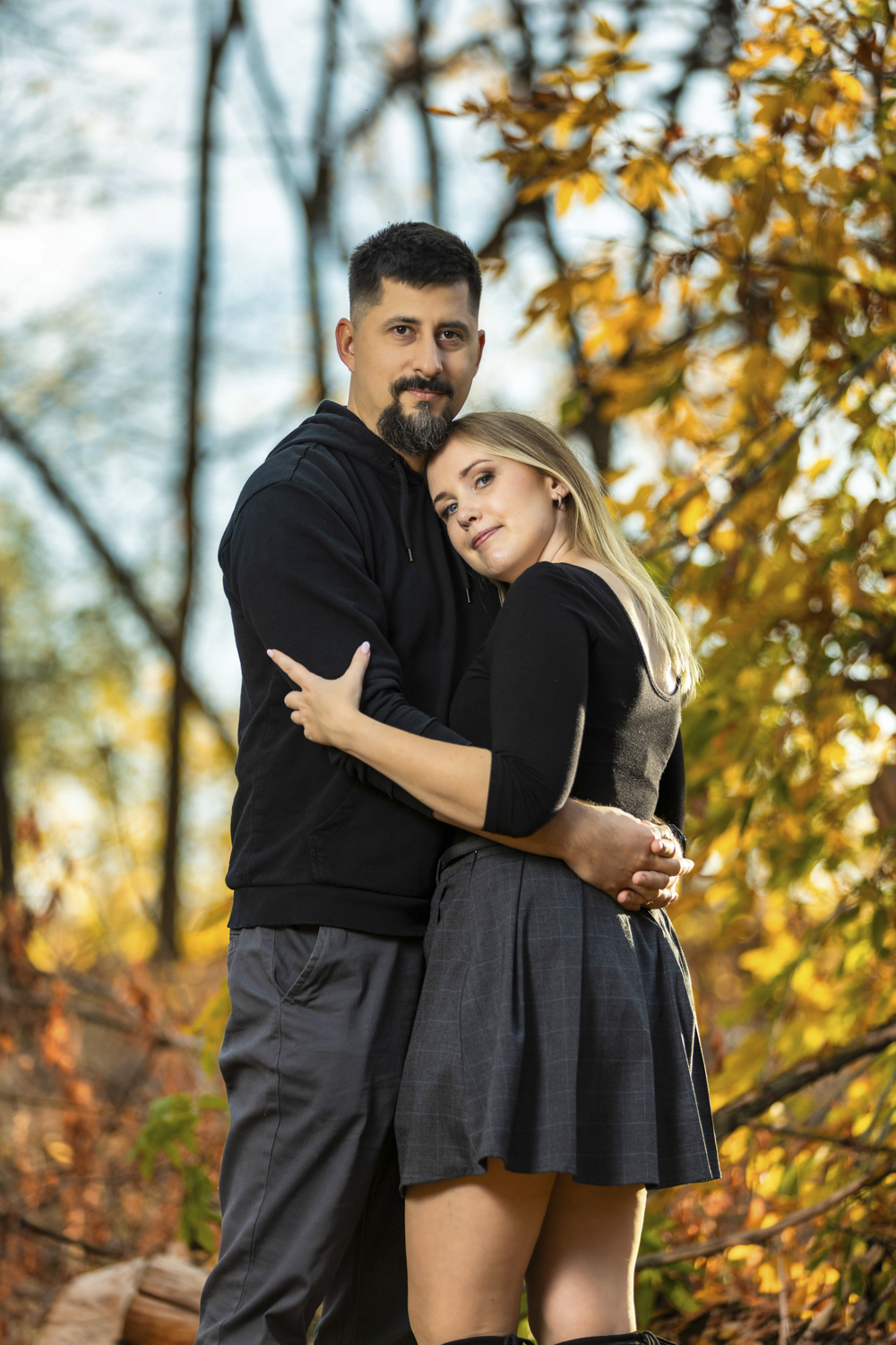 Kristi & Arpi jesenje fotografisanje para — fotografija 18