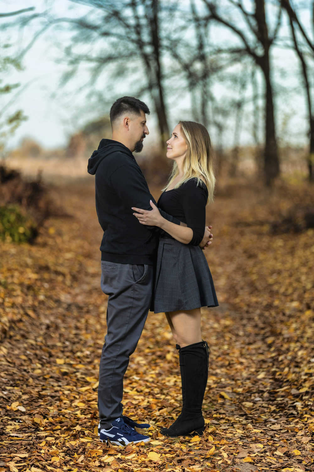 Kristi & Arpi jesenje fotografisanje para — fotografija 22
