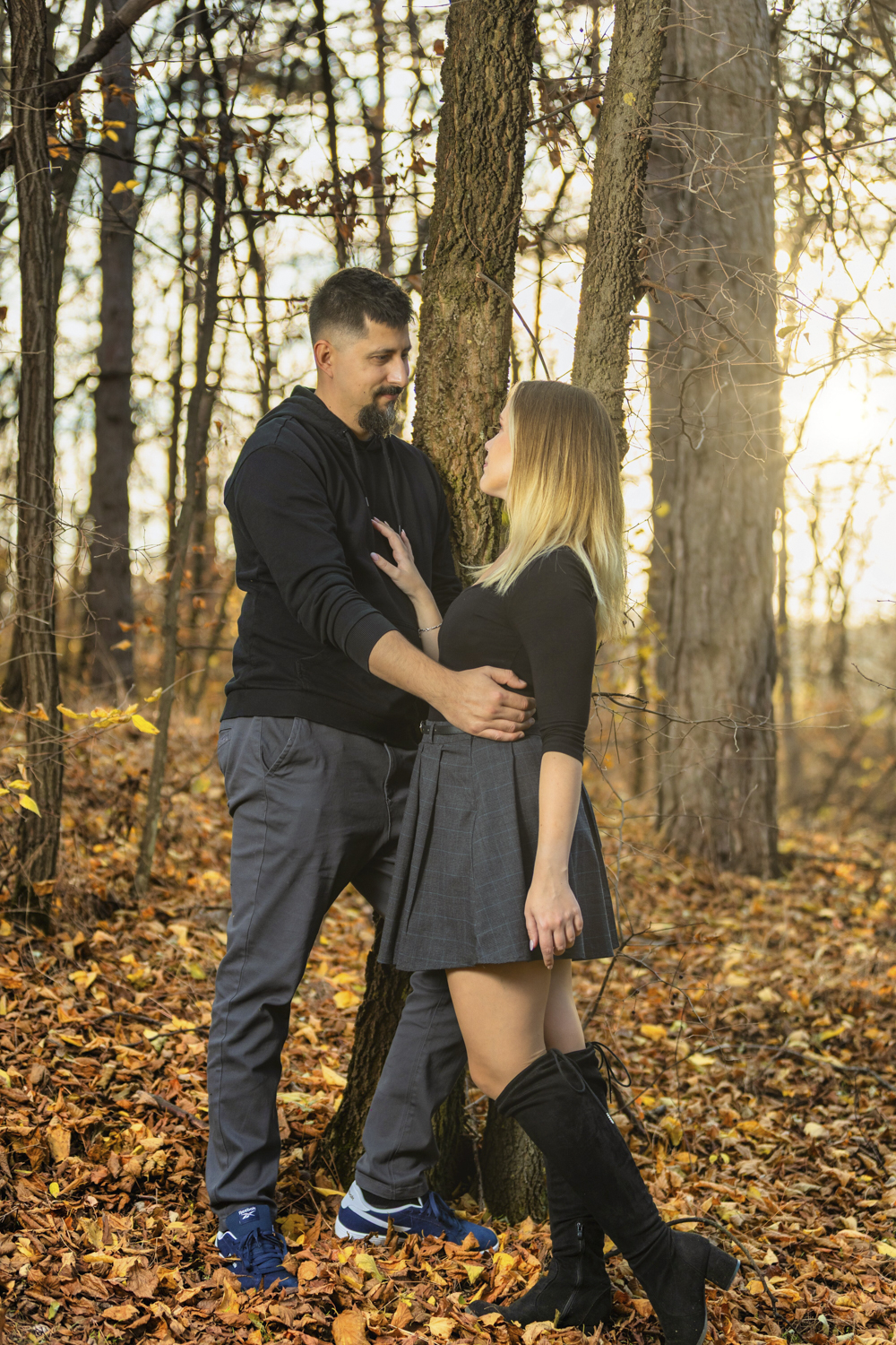 Kristi & Arpi jesenje fotografisanje para — fotografija 23