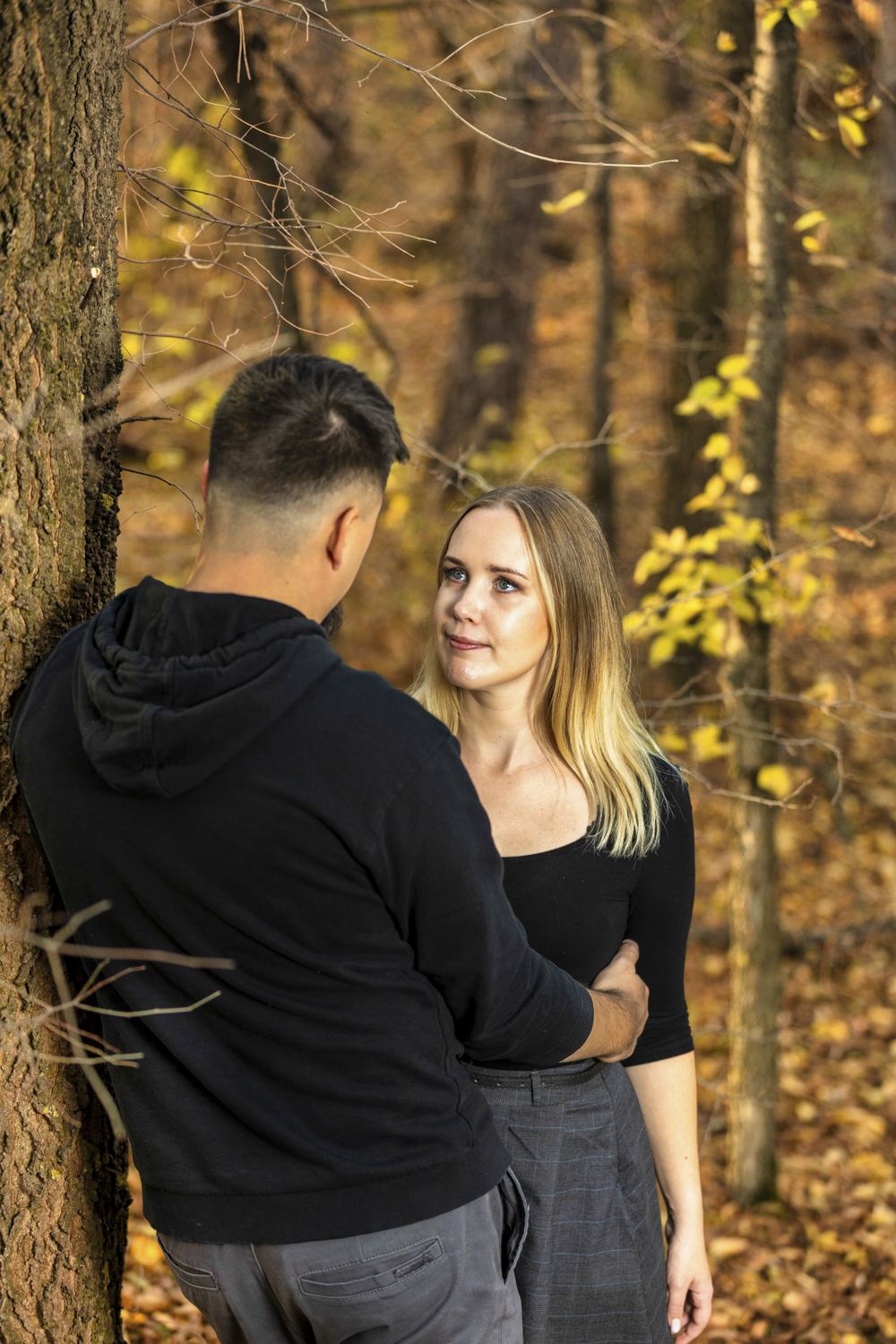 Kristi & Arpi jesenje fotografisanje para — fotografija 24