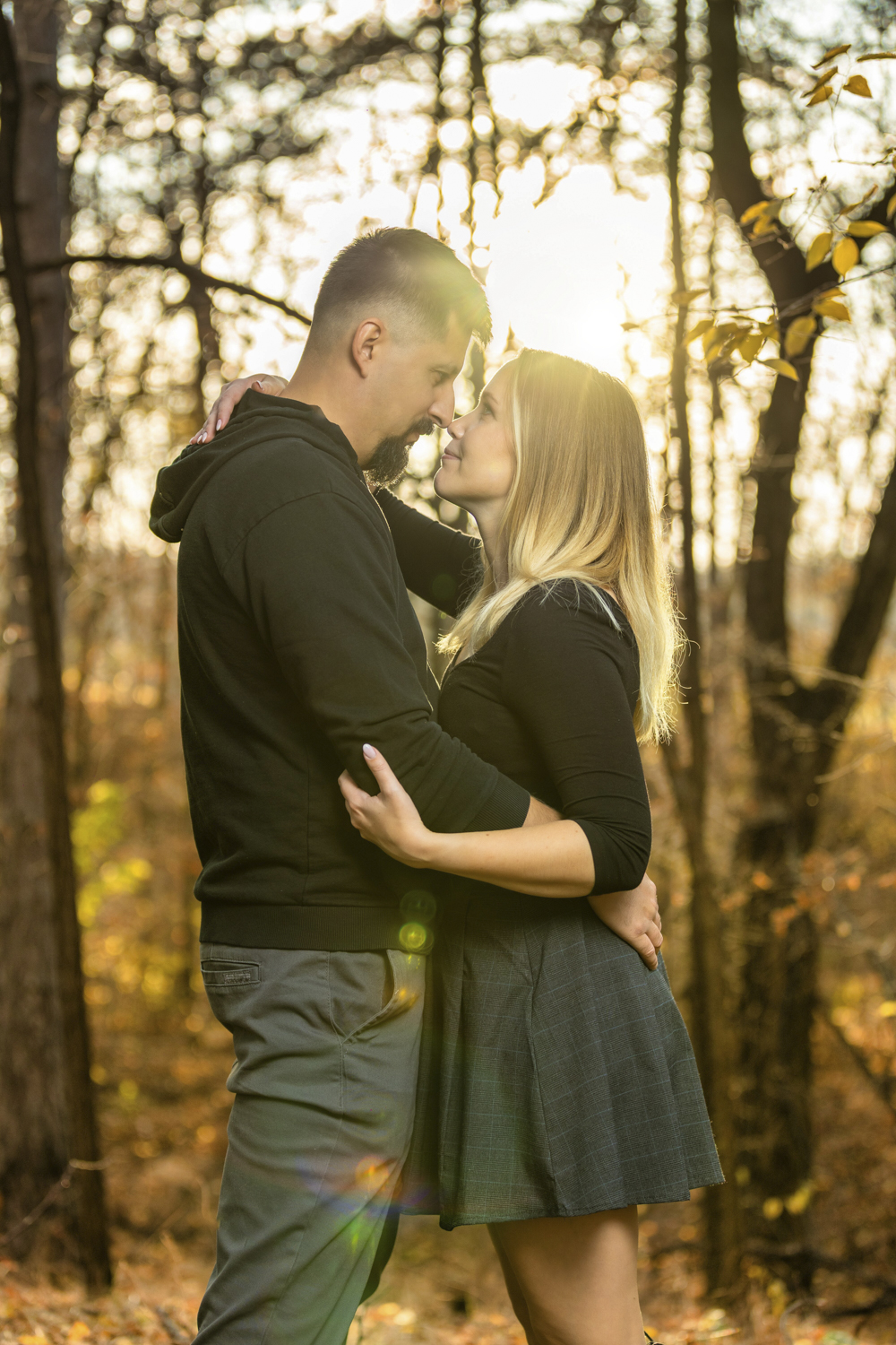 Kristi & Arpi jesenje fotografisanje para — fotografija 26