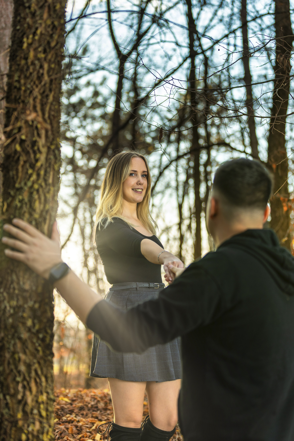 Kristi & Arpi jesenje fotografisanje para — fotografija 27