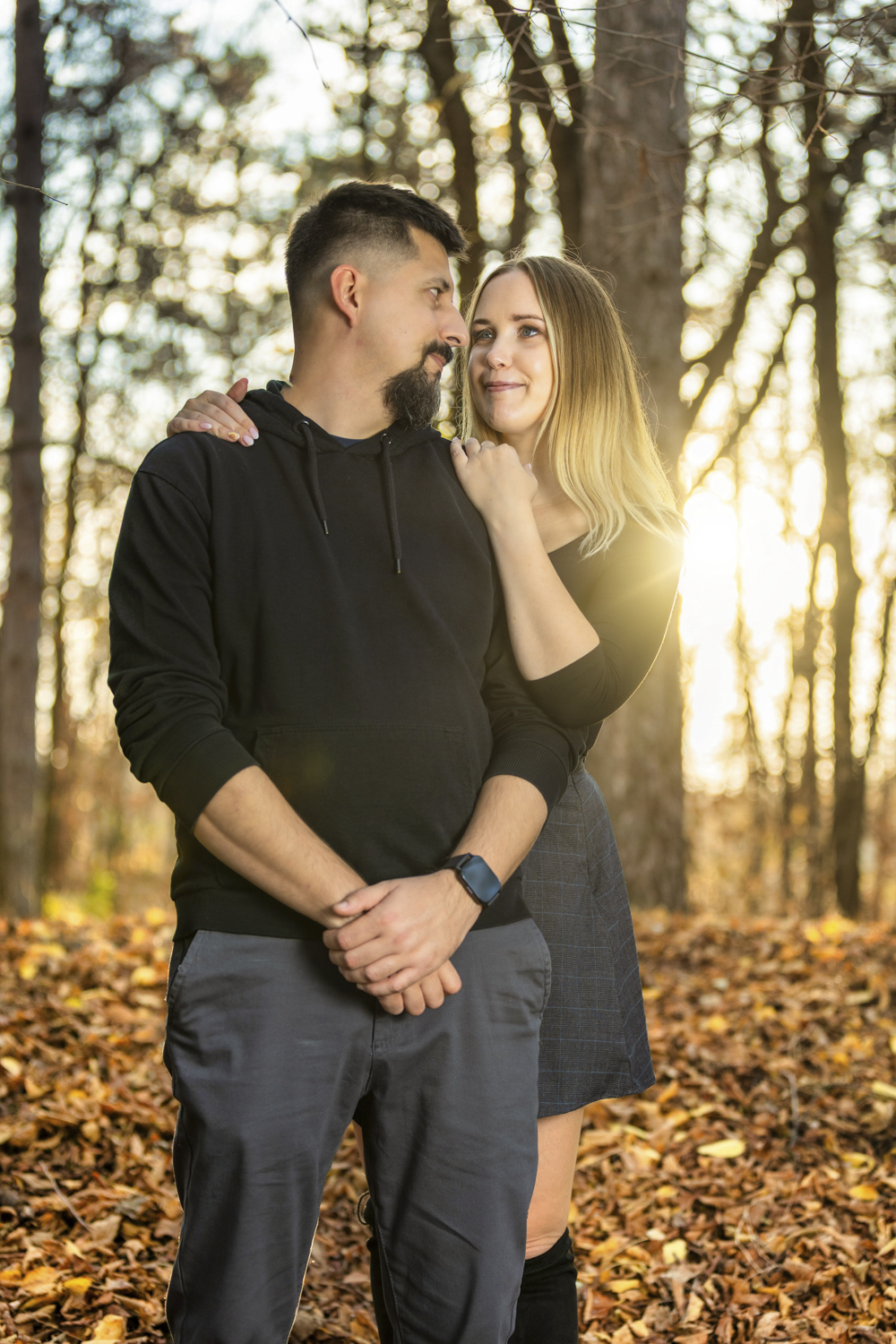 Kristi & Arpi jesenje fotografisanje para — fotografija 28