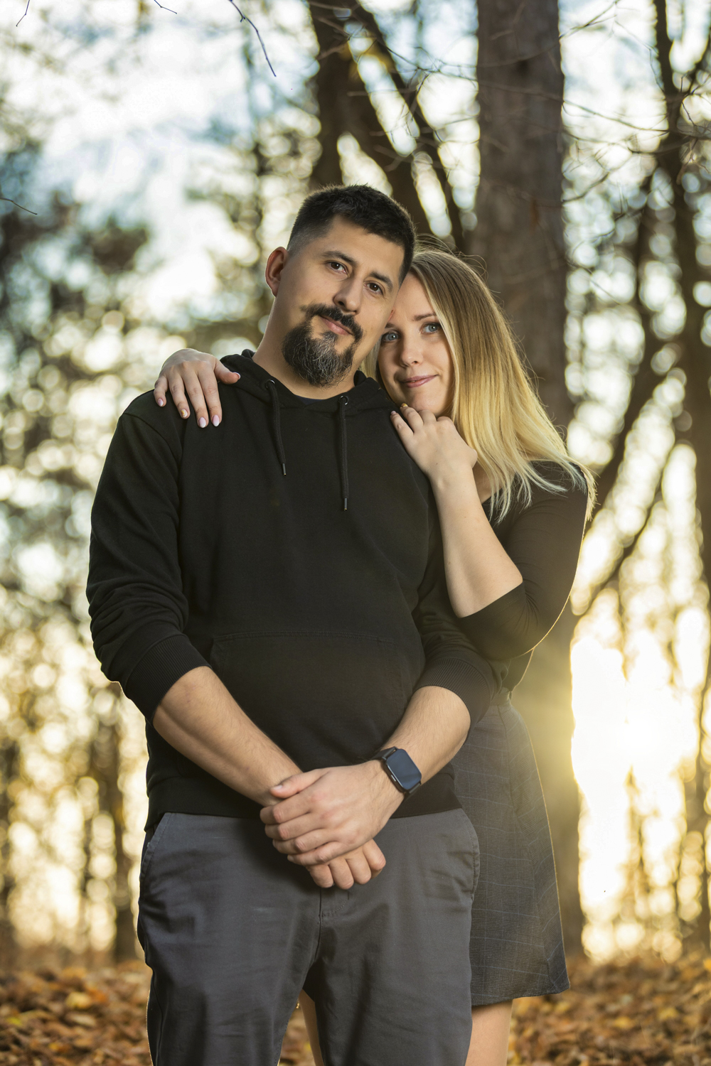 Kristi & Arpi jesenje fotografisanje para — fotografija 29