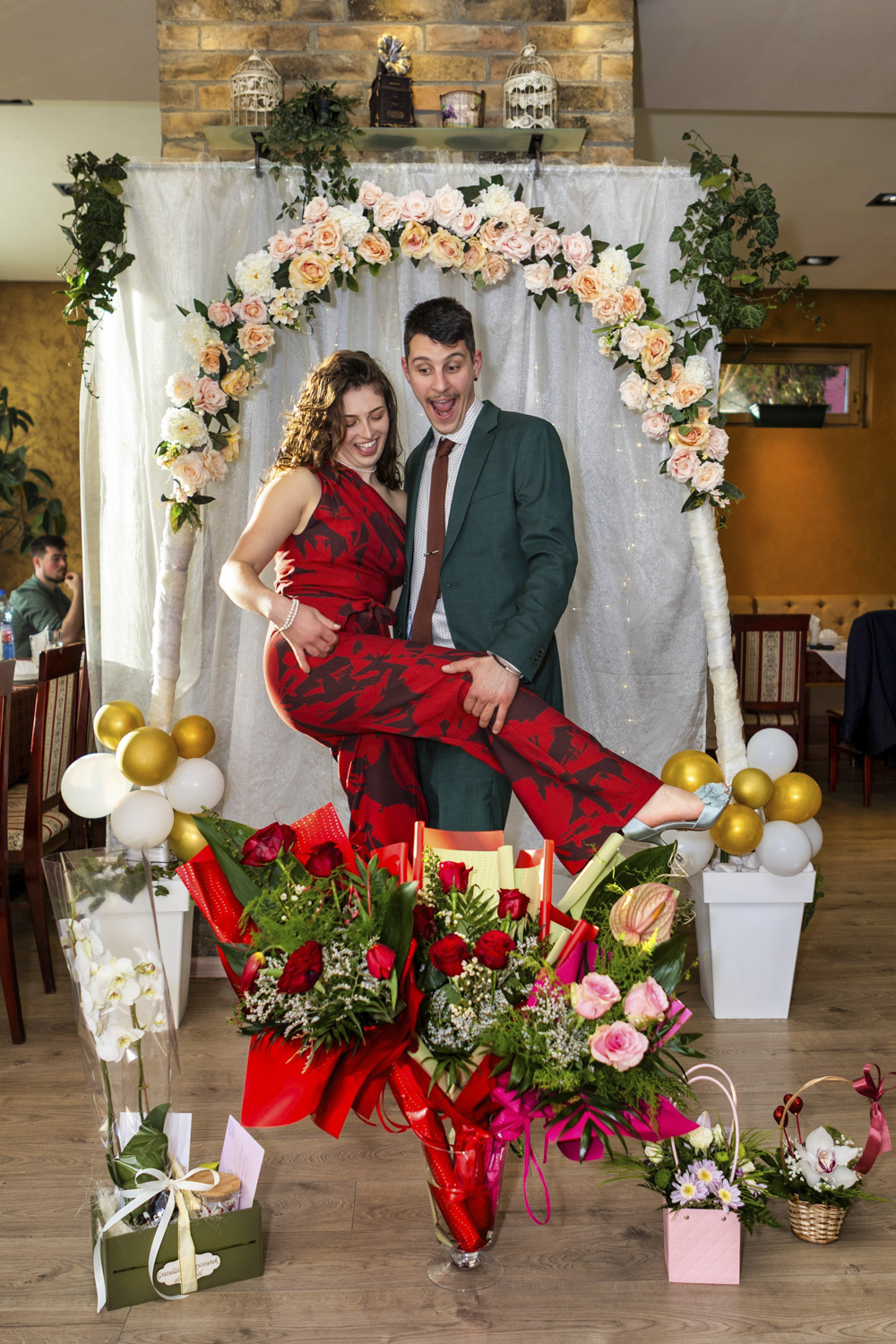 Engagement of Zsanett & Balázs — photograph 10